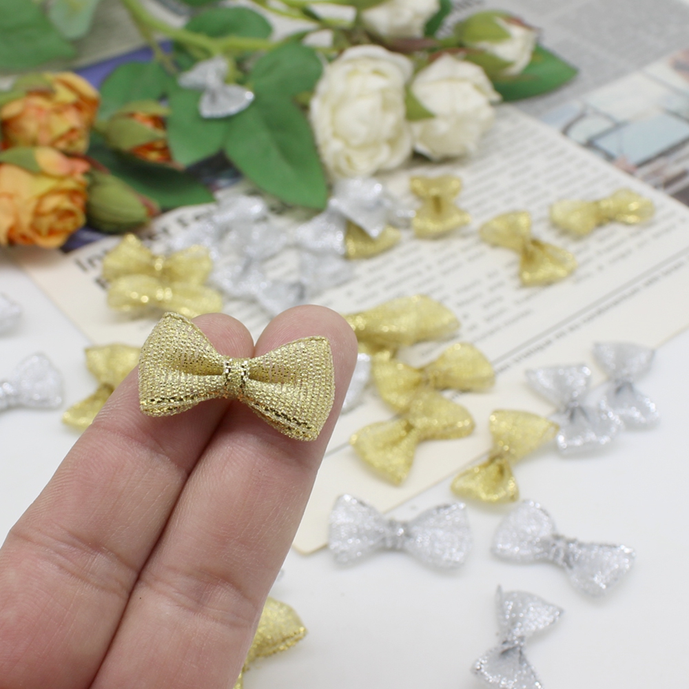 Embellish Craft - 50/100pcs 15mm-30mm Gold and Silver Handmade