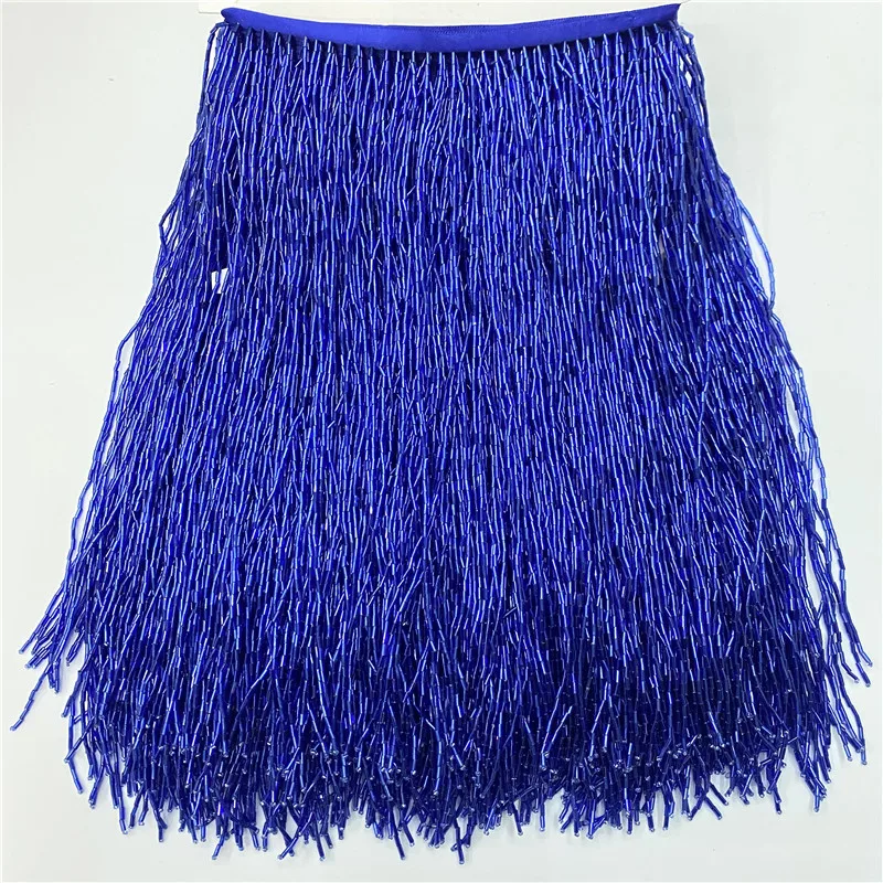 5meters/lot beautiful trim Pol - Beaded Trim Fringe ulasan dan harga