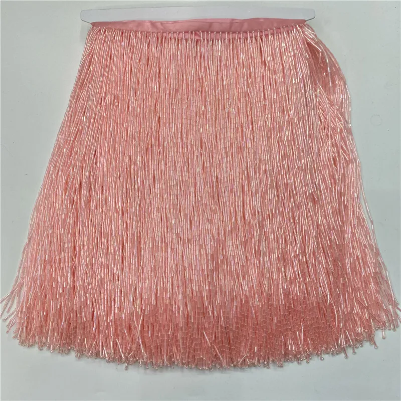 5meters/lot beautiful trim Pol - Beaded Trim Fringe ulasan dan harga