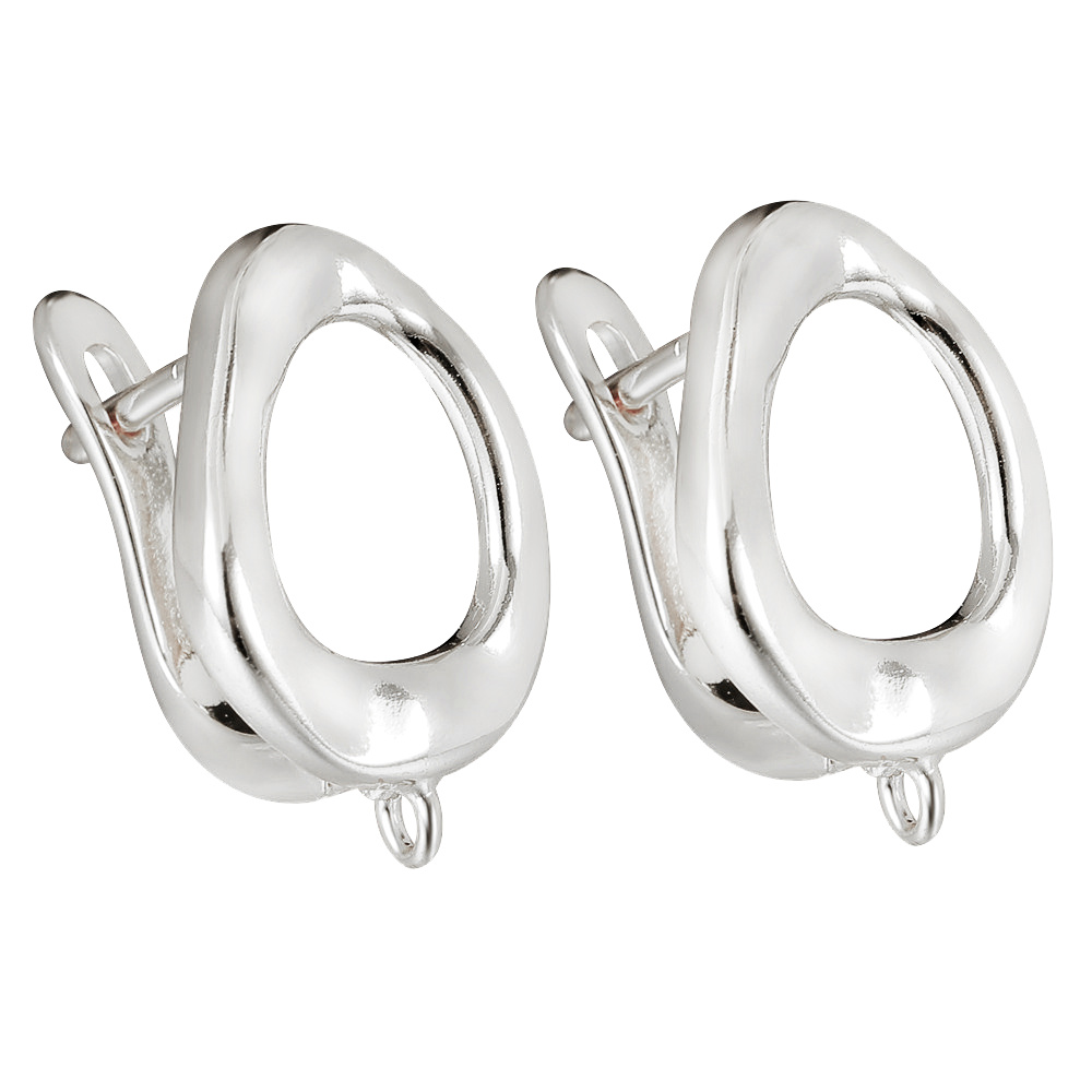 Juya Handmade Silver Plated Ea - Embroidery Craft ulasan dan harga