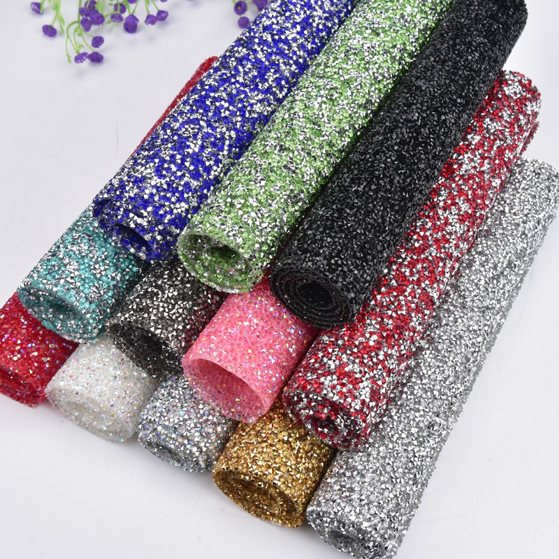 Hot Fix 24*40cm Resin Rhinesto - Hotfix Rhinestone Sheet ulasan dan harga